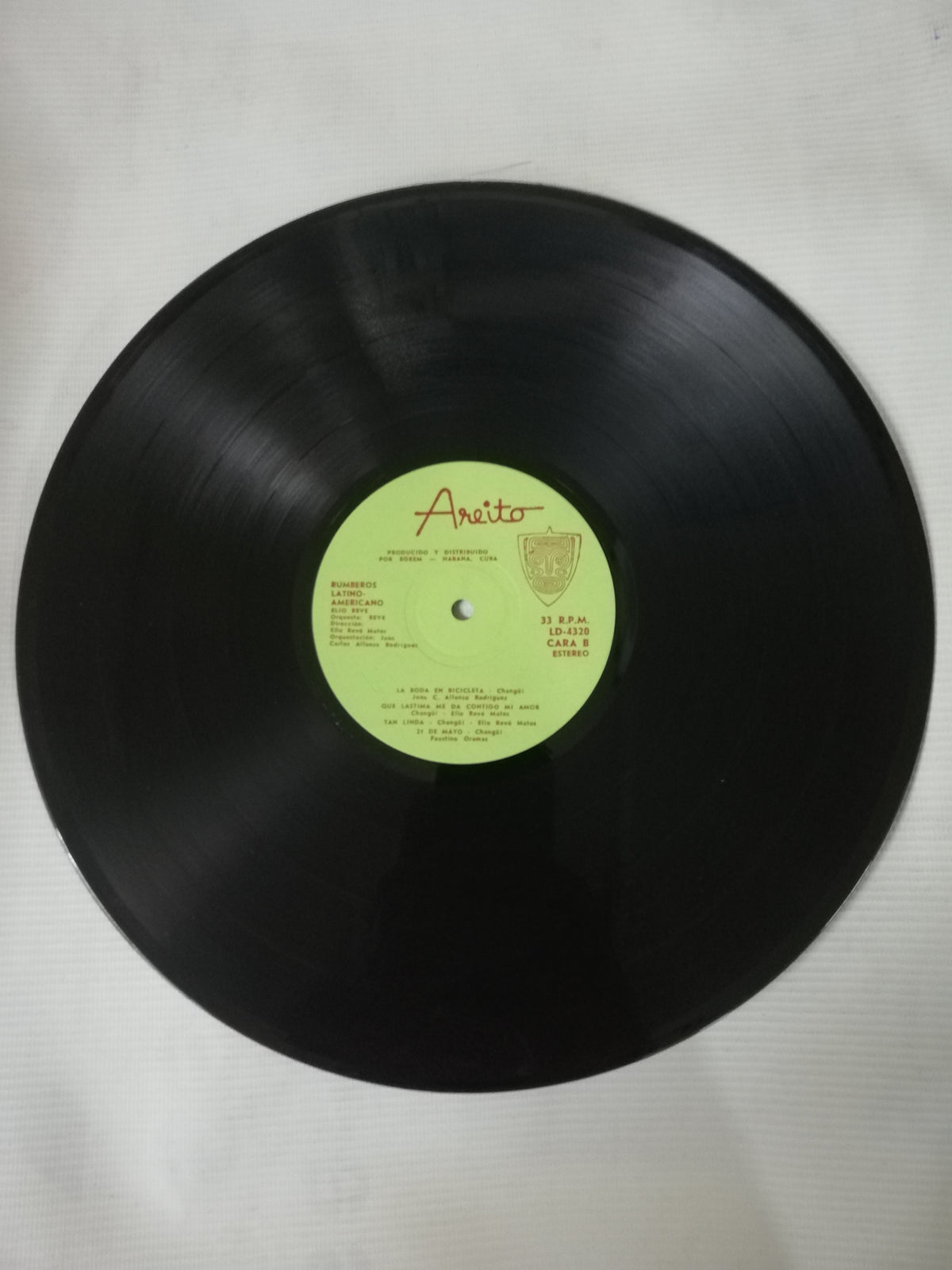 LP ELIO REVE - RUMBEROS LATINO AMERICANO