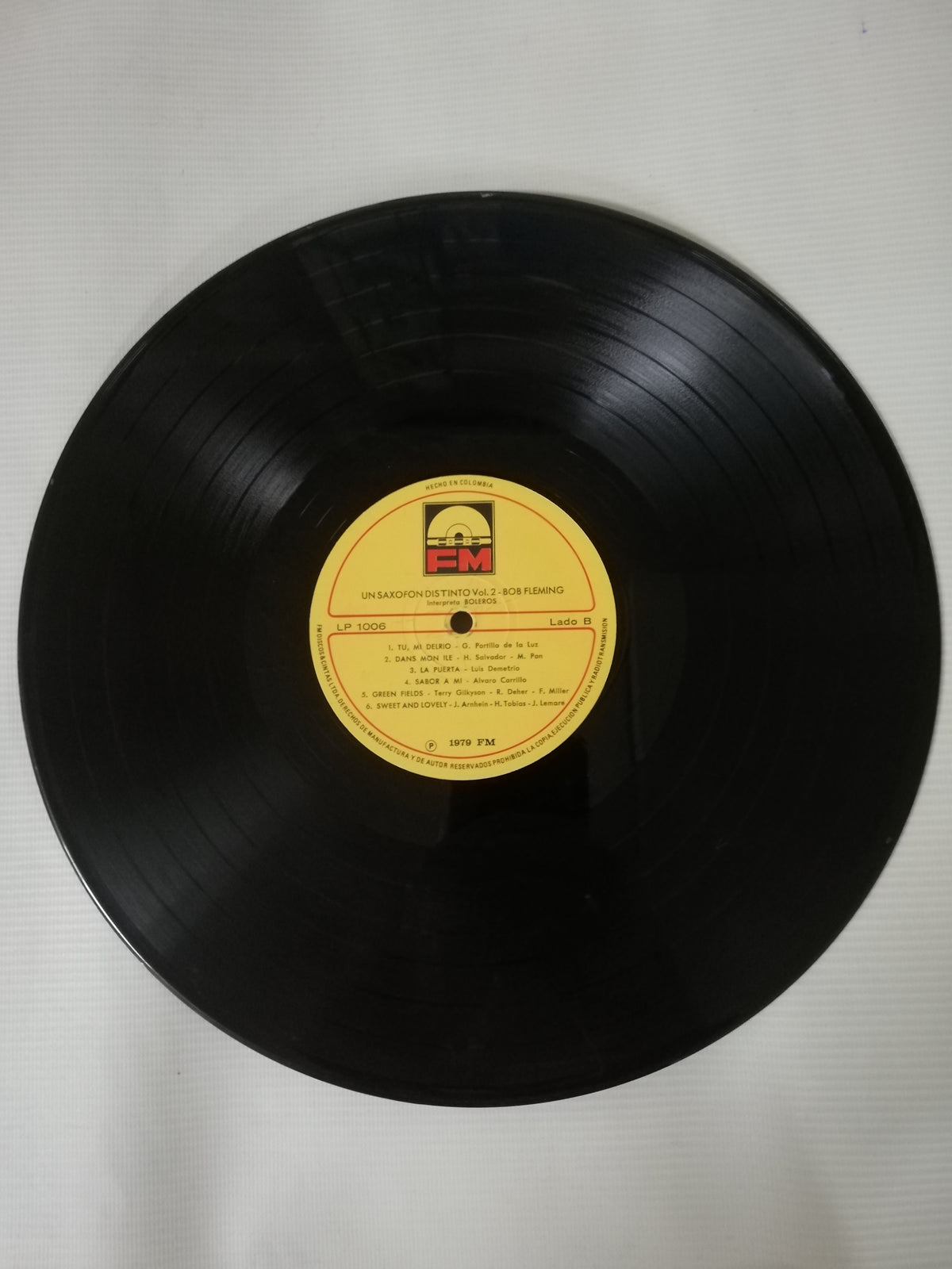 LP BOB FLEMING - UN SAXOFÓN DISTINTO VOL. II