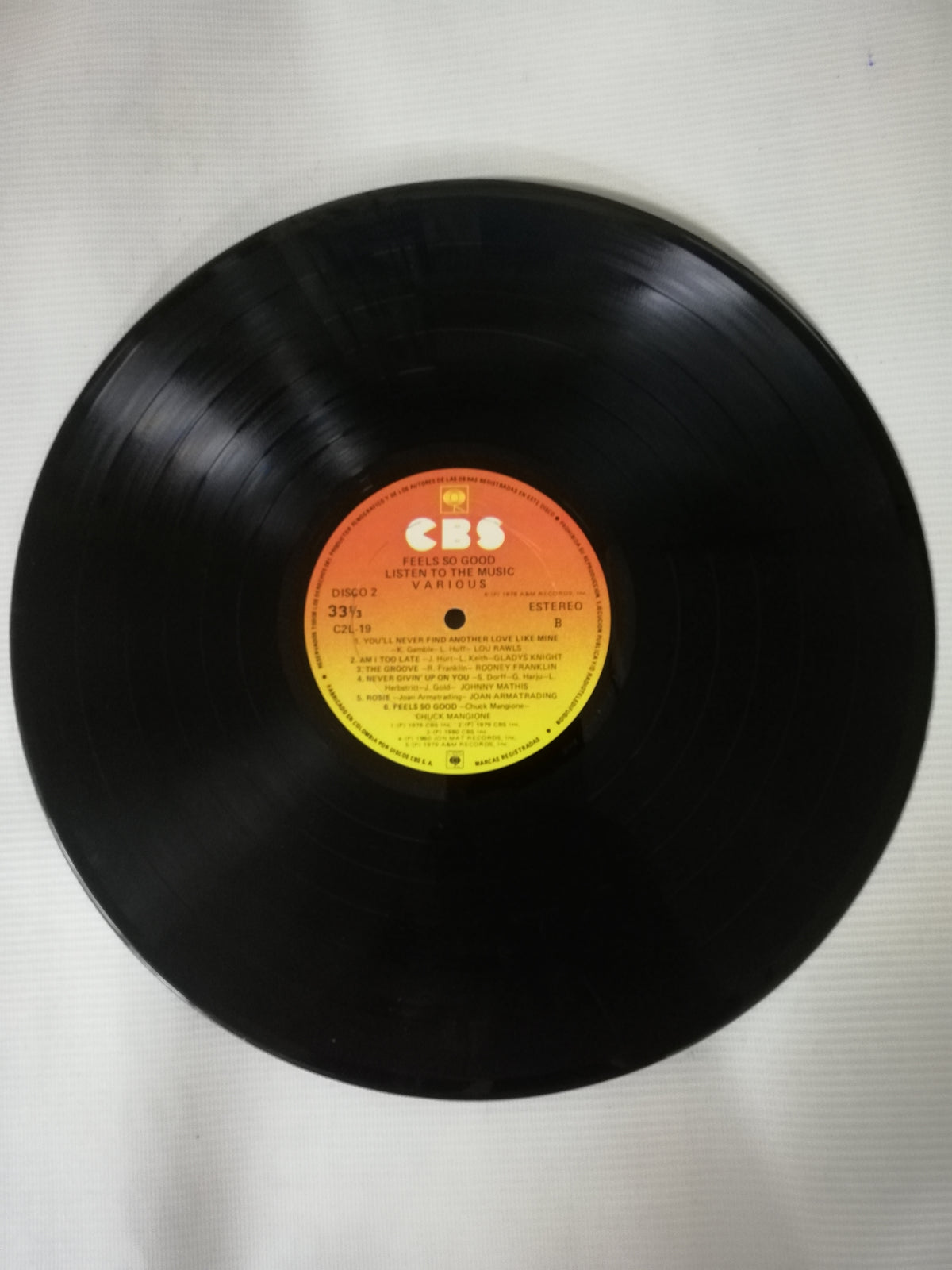 LP FEELS SO GOOD - LISTEN TO THE MUSIC - VINYL X 2