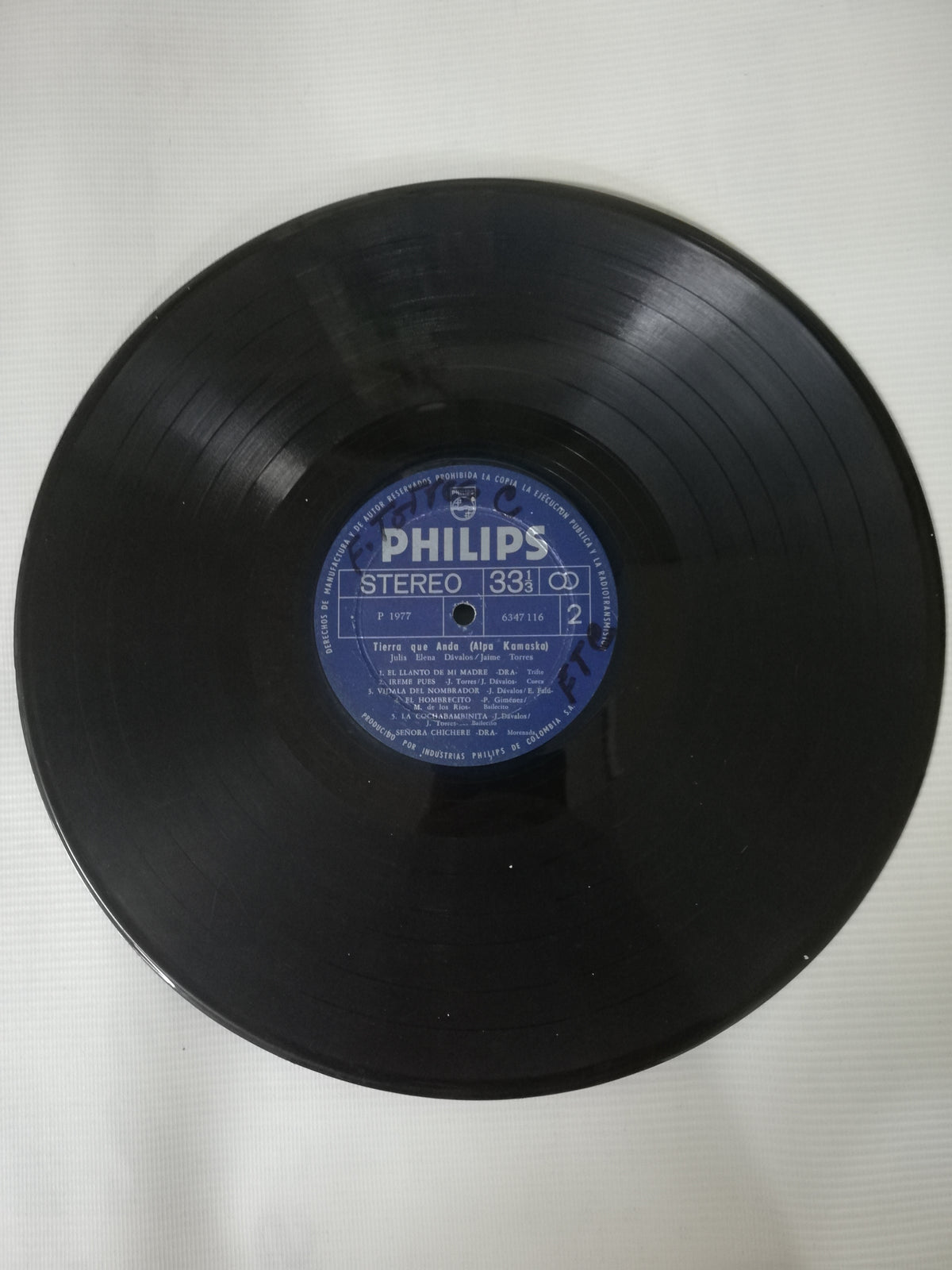 LP JULIA ELENA DAVALOS Y JAIME TORRES - TIERRA QUE ANDA