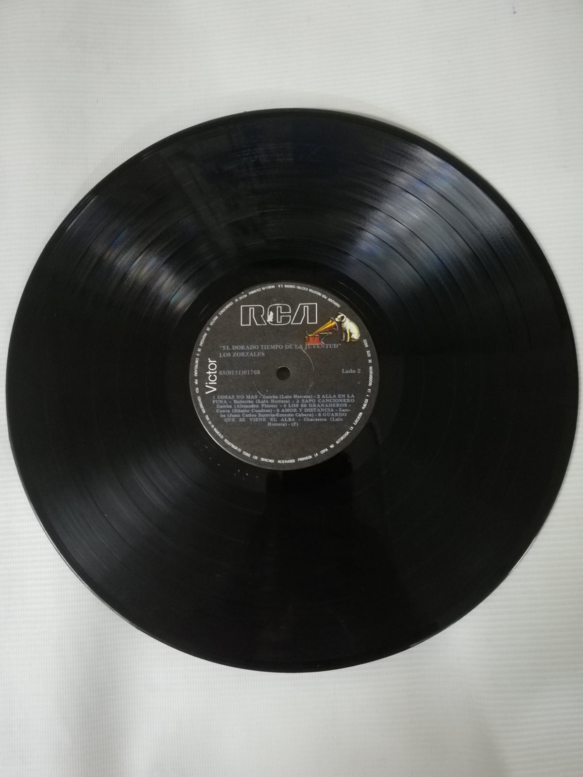 LP LOS ZORZALES - EL DORADO TIEMPO DE LA JUVENTUD