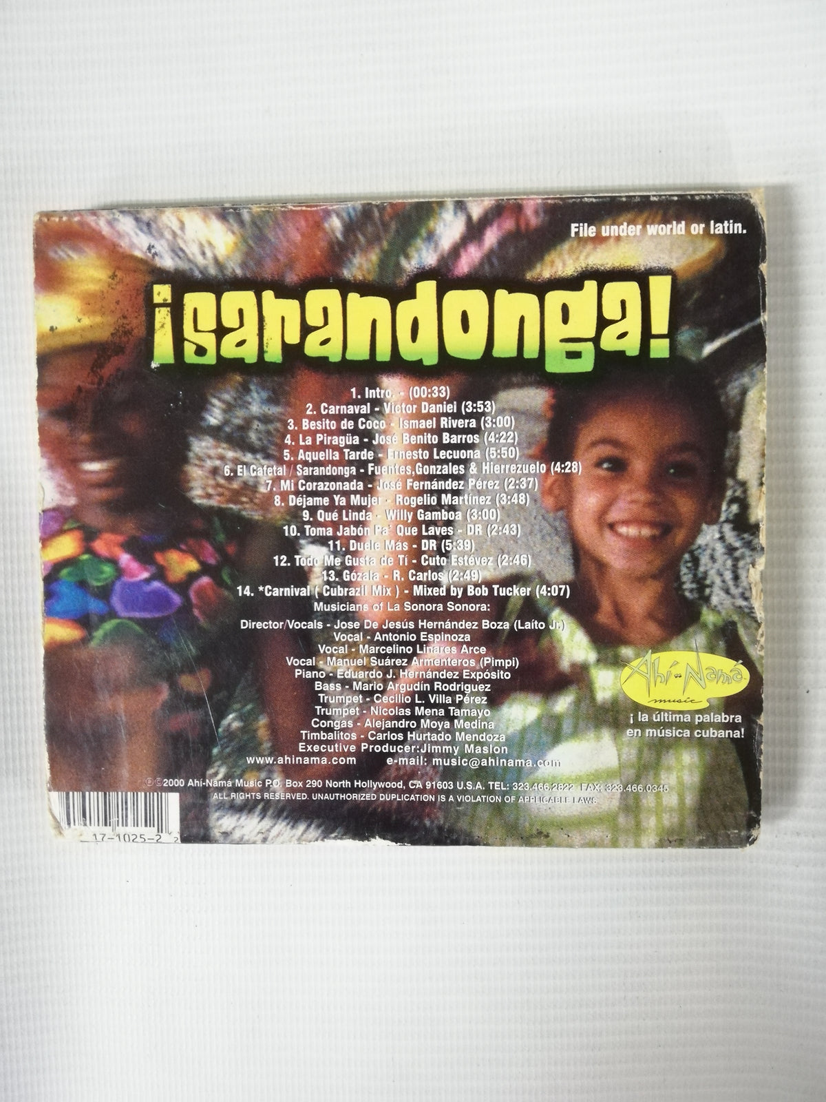 CD LAITO JR´s LA SONORA SONORA - SARANDONGA!