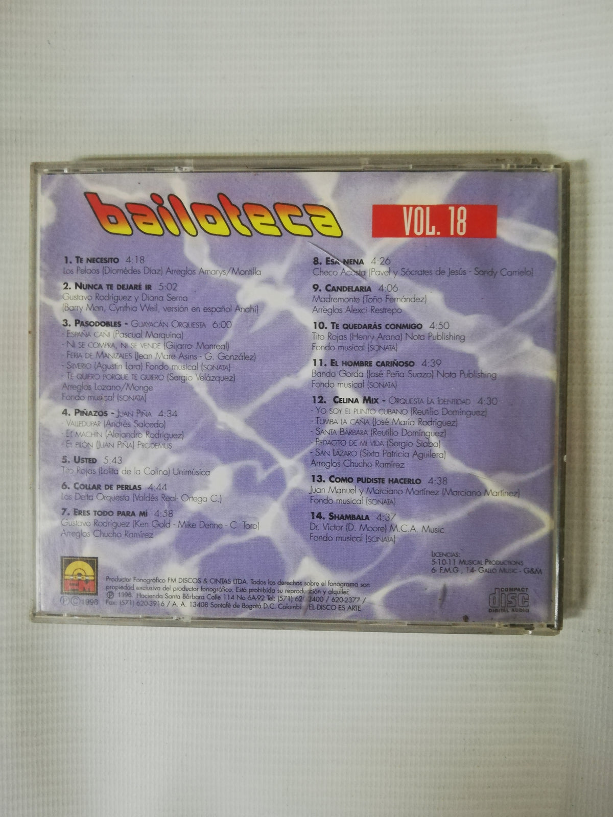 CD BAILOTECA - BAILOTECA VOL. 18