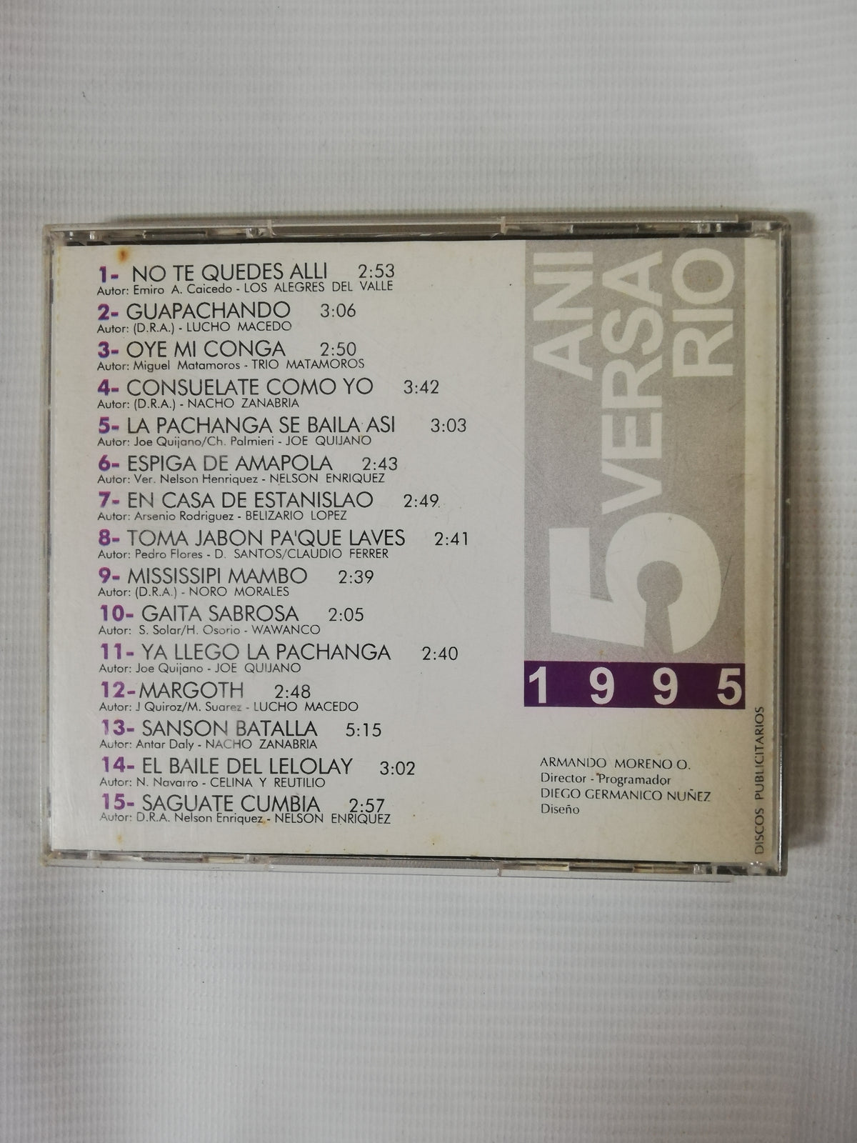 CD OLIMPICA STEREO - 5to. ANIVERSARIO