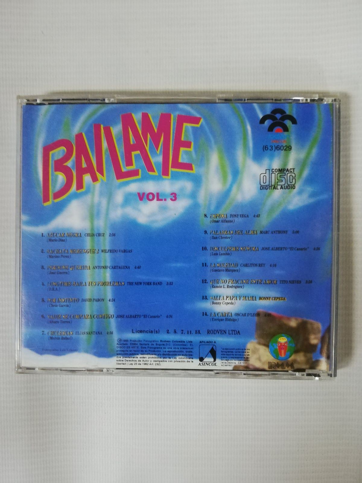 CD BAILAME - BAILAME VOL. 3