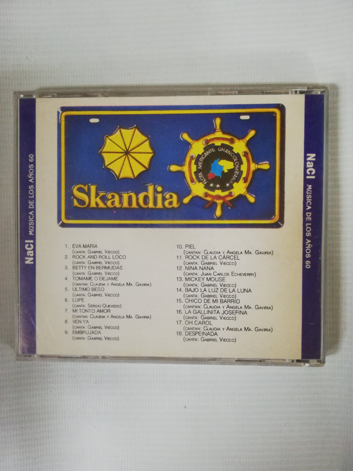 CD MÚSICA DE LOS AÑOS 60 - VARIOS INTÉRPRETES