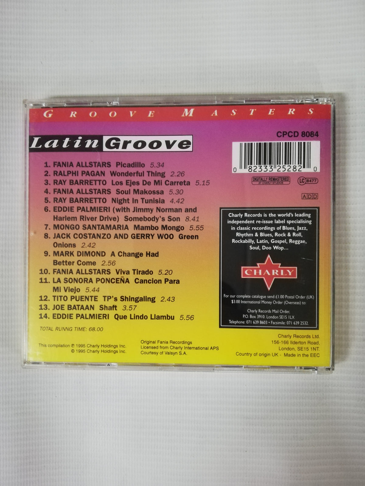 CD LATIN GROOVE - VARIOUS ARTISTS