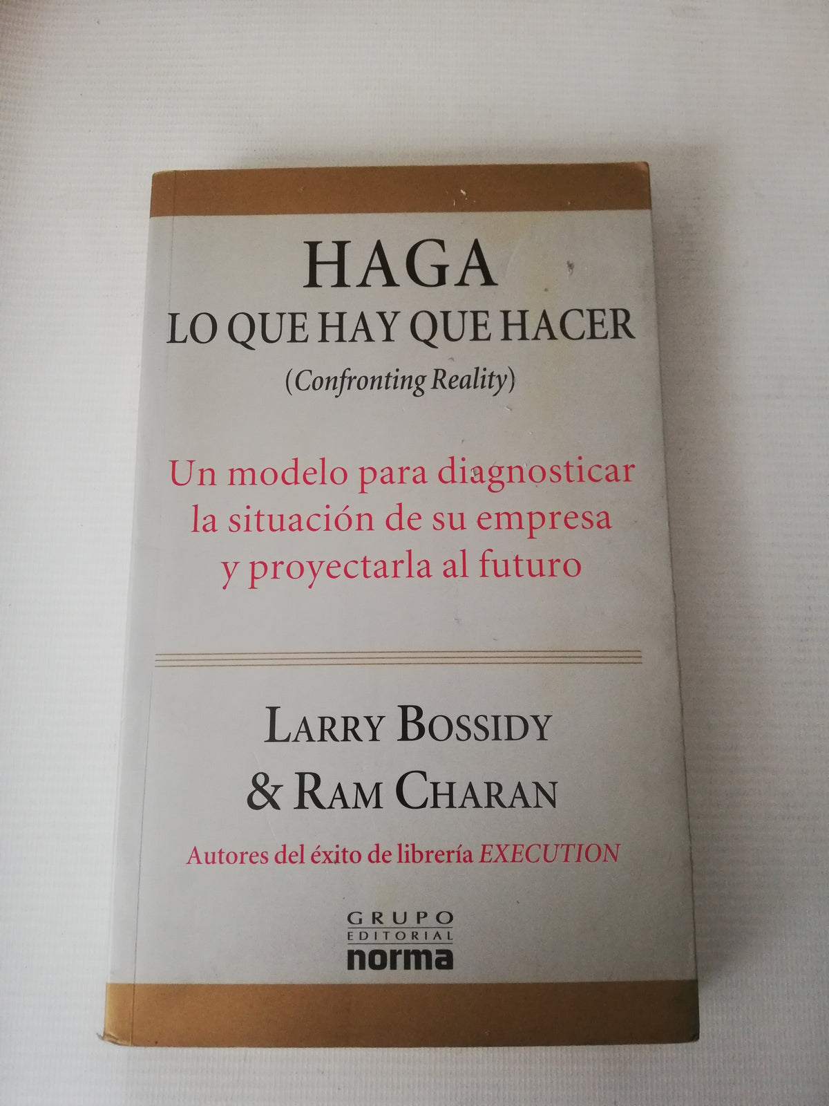 HAGA LO QUE HAY QUE HACER - LARRY BOSSIDY Y RAM CHARAN