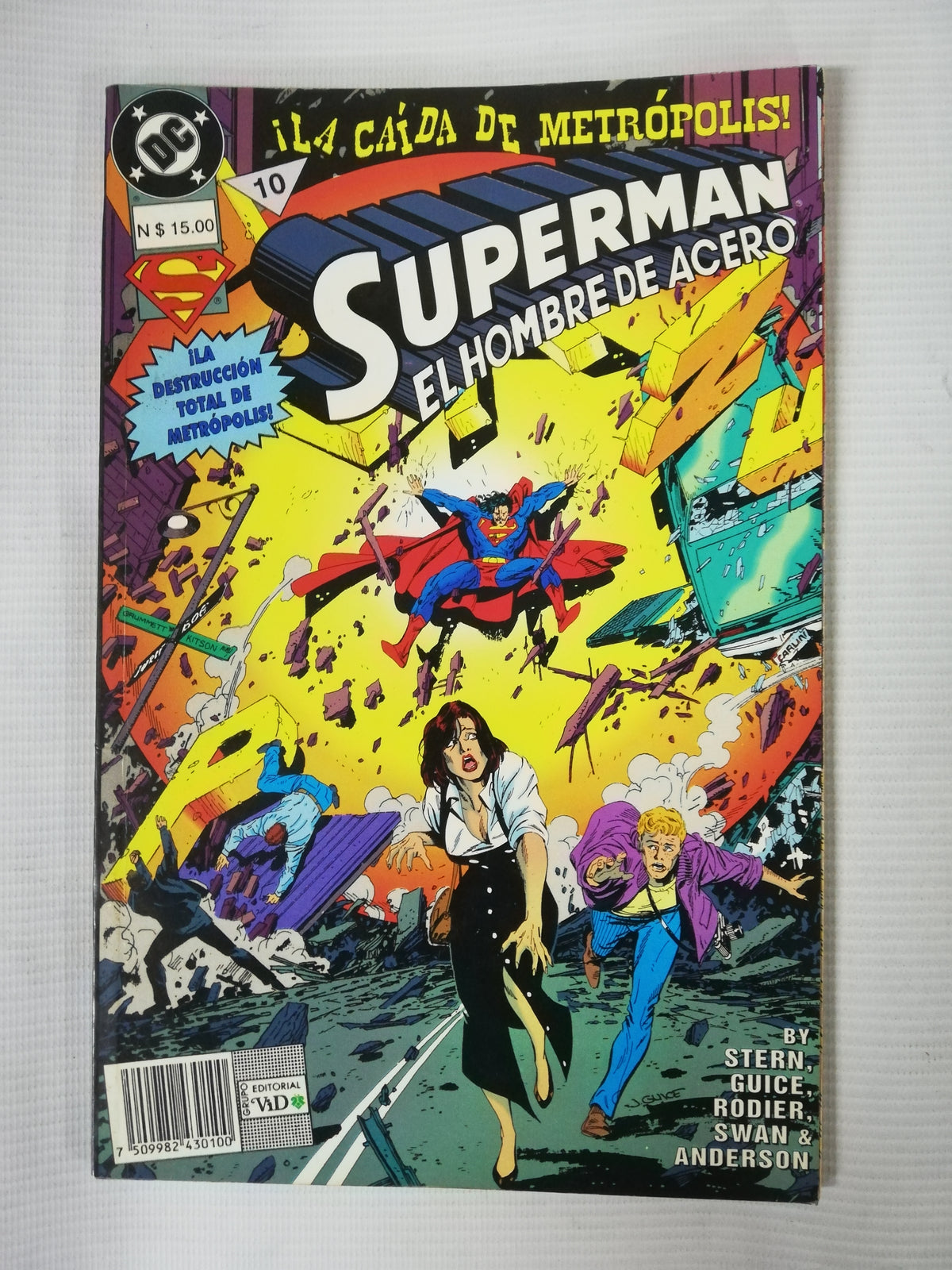 SUPERMAN EL HOMBRE DE ACERO No. 10