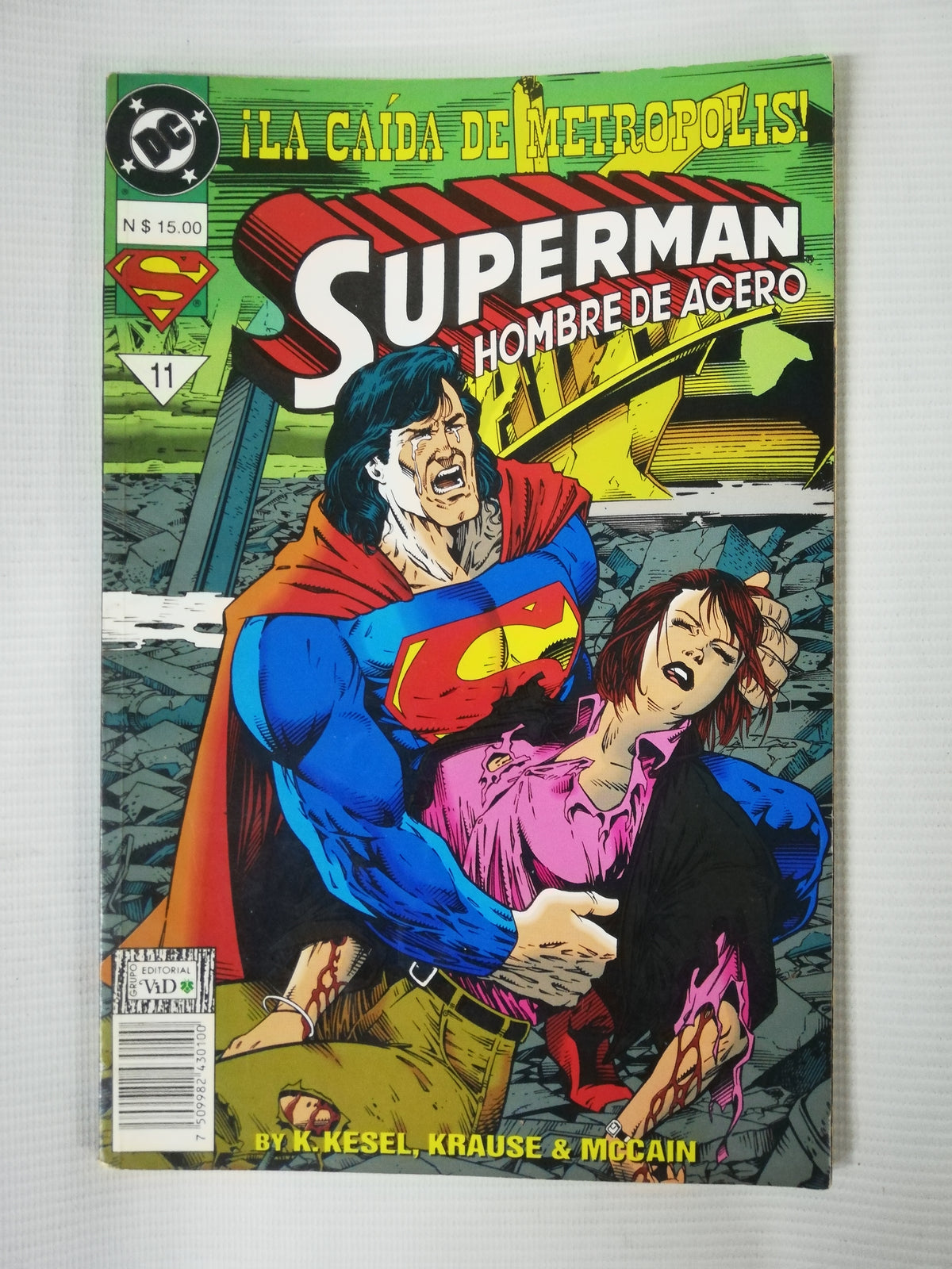 SUPERMAN EL HOMBRE DE ACERO No. 11