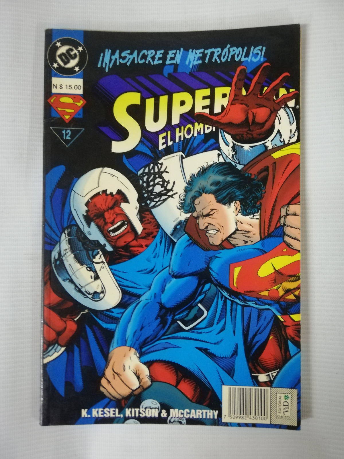 SUPERMAN EL HOMBRE DE ACERO No. 12