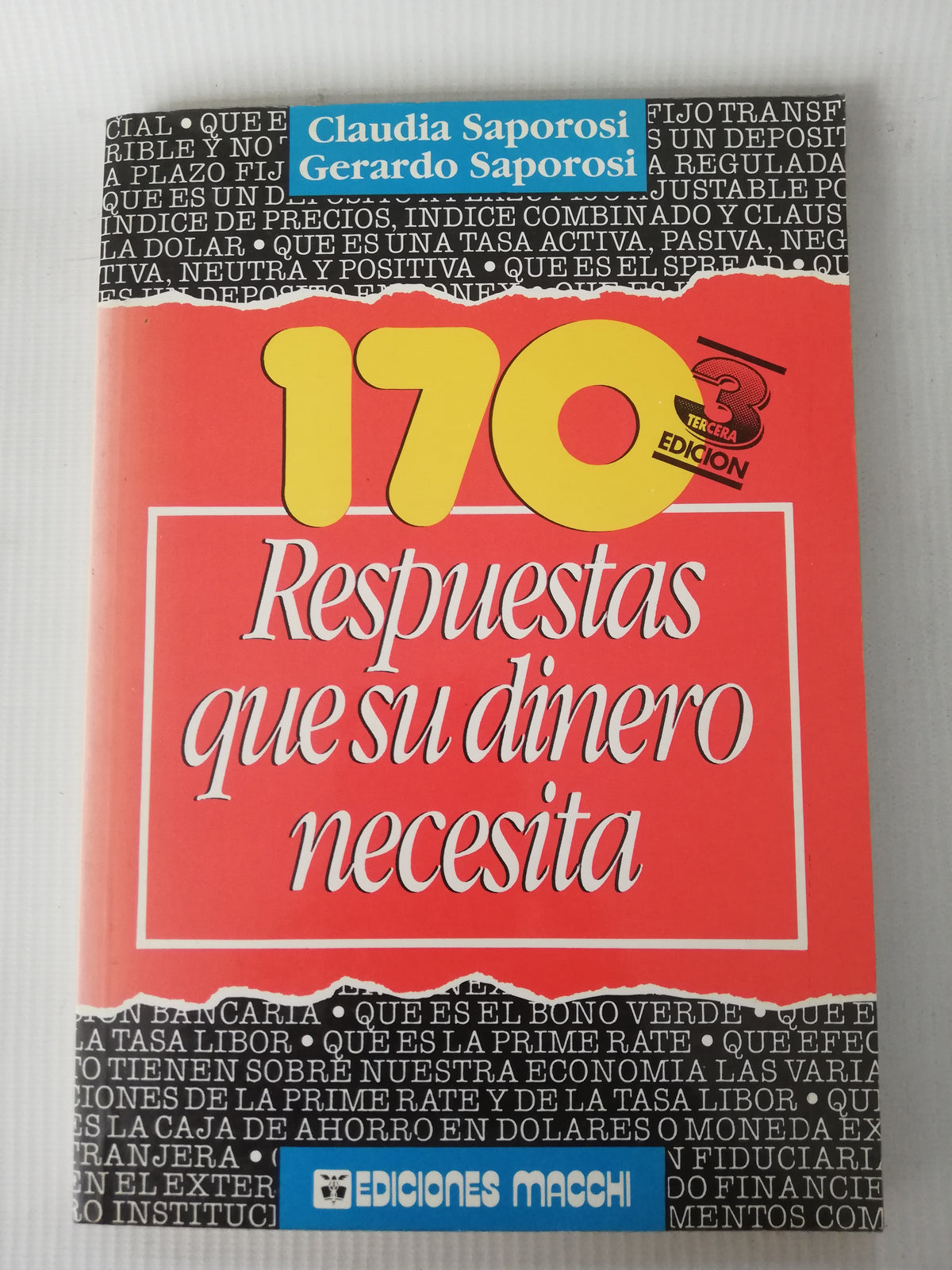 170 RESPUESTAS QUE SU DINERO NECESITA - CLAUDIA SAPOROSI - GERARDO SAPOROSI
