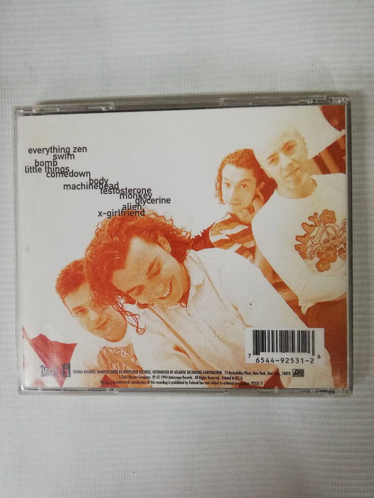 CD BUSH - SIXTEEN STONE