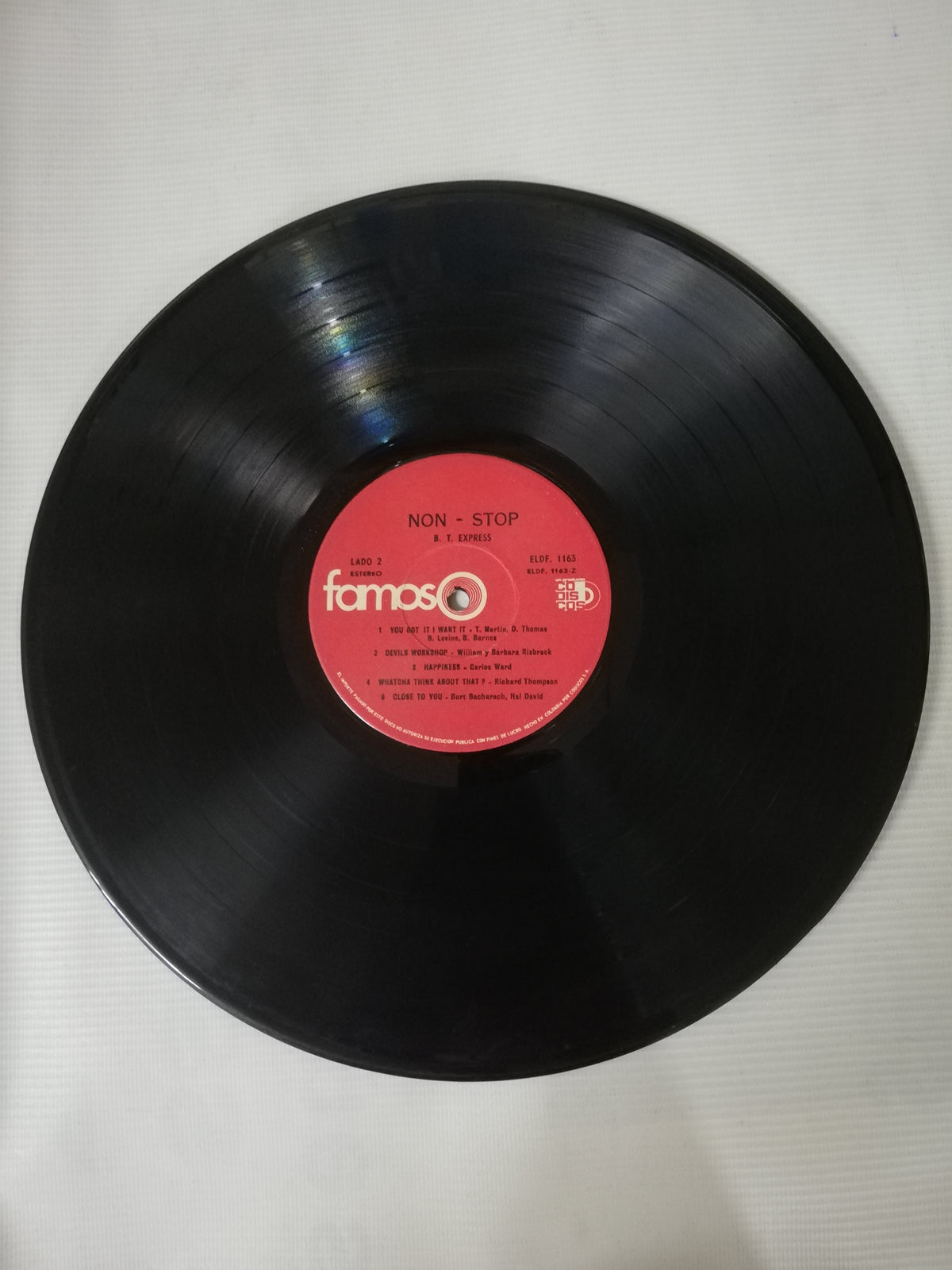 LP B.T. EXPRESS - NON-STOP