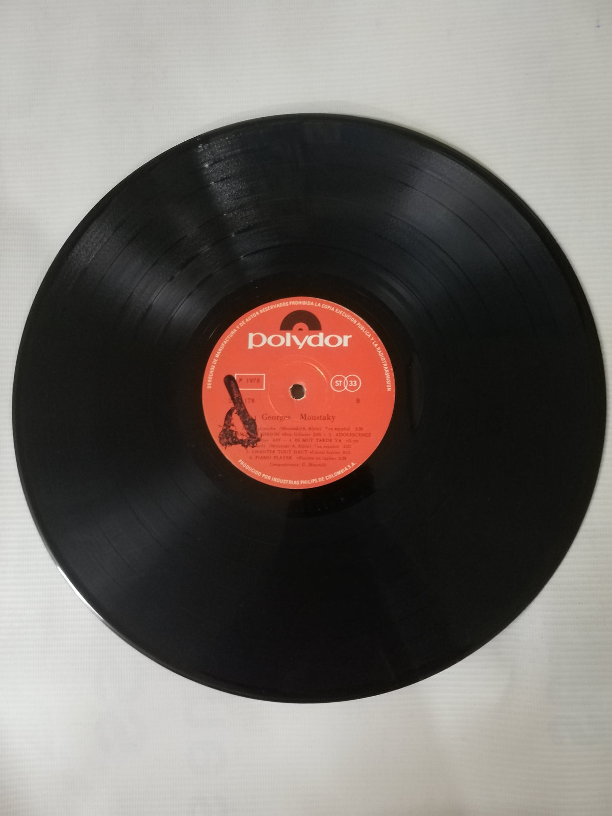 LP GEORGES MOUSTAKI - MUSTAKI