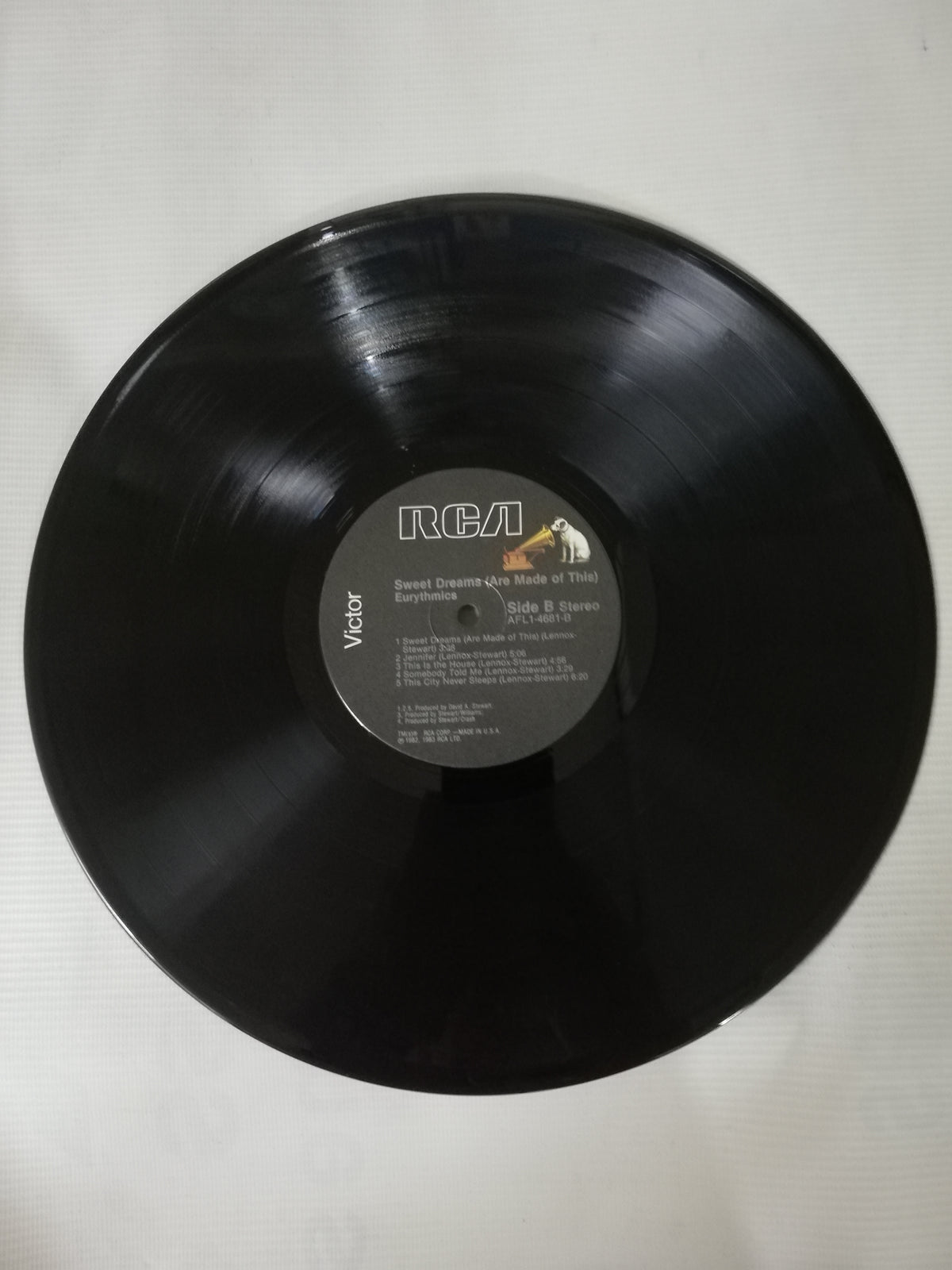 LP EURYTHMICS - SWEET DREAMS ( ARE MADE OF THIS )