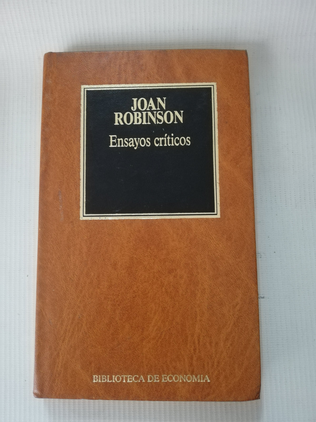 ENSAYOS CRITICOS - JOAN ROBINSON