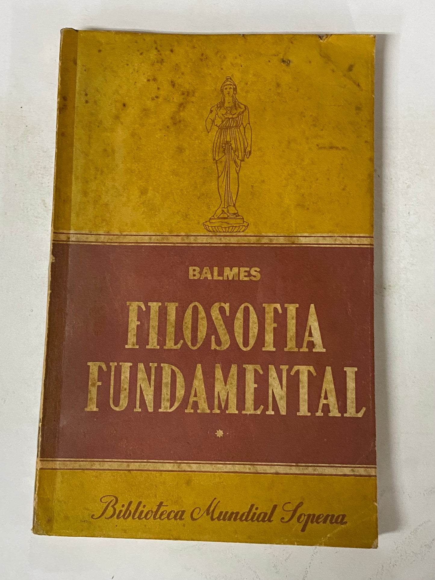 FILOSOFIA FUNDAMENTAL- 2 TOMOS-BALMES