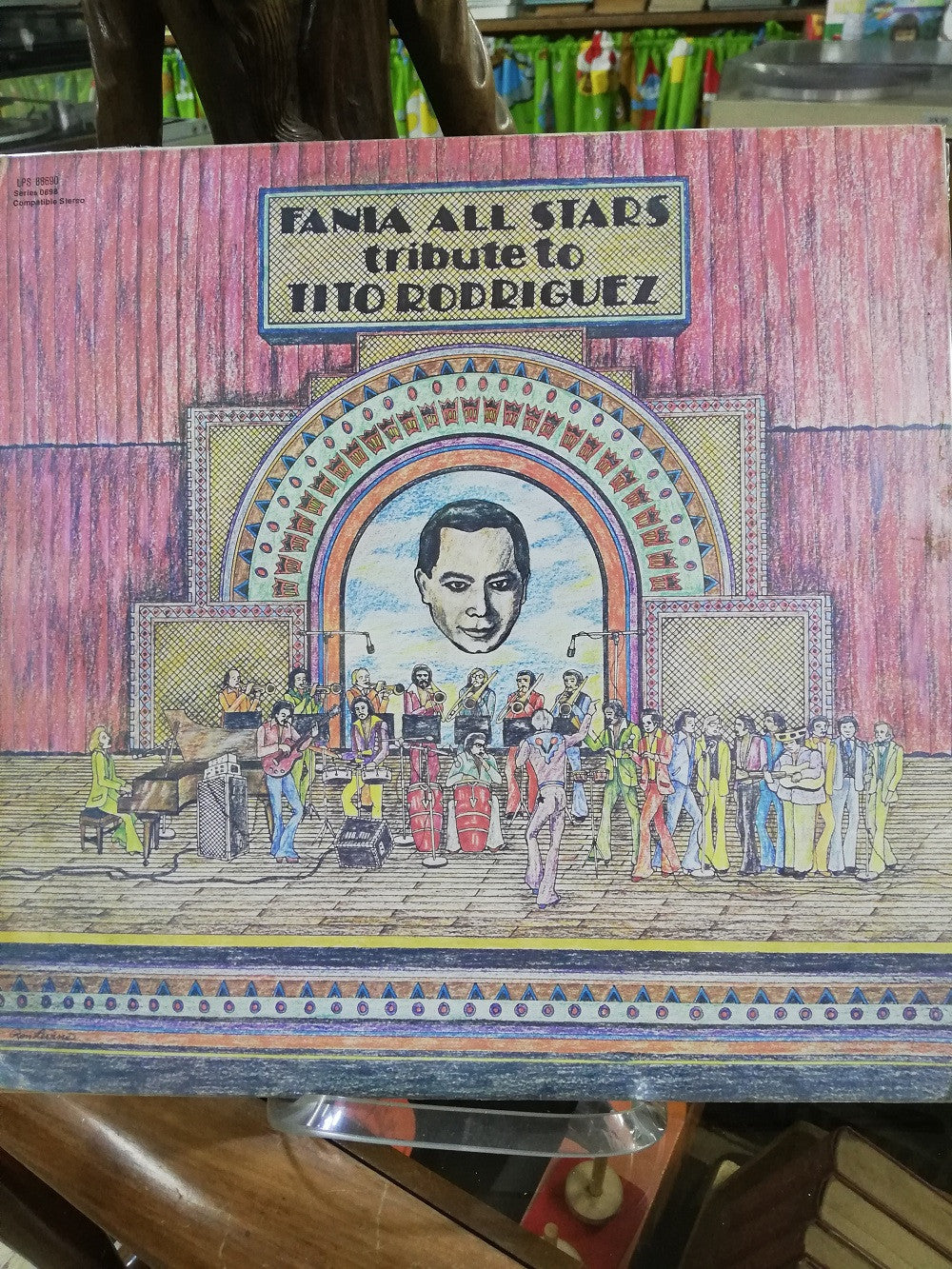 LP FANIA ALL STARS - TRIBUTE TO TITO RODRIGUEZ