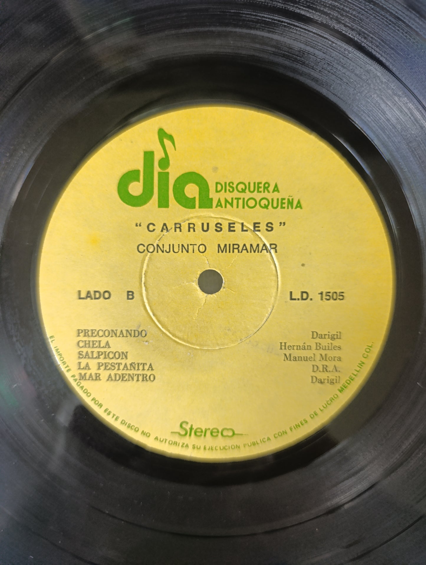 LP CONJUNTO MIRAMAR - CARRUSELES LO PRIMERO DEL CONJUNTO MIRAMAR