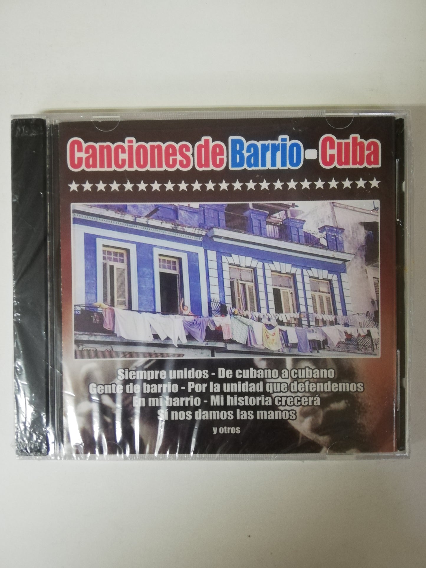 CD CANCIONES DE BARRIO-CUBA - VARIOS INTÉRPRETES