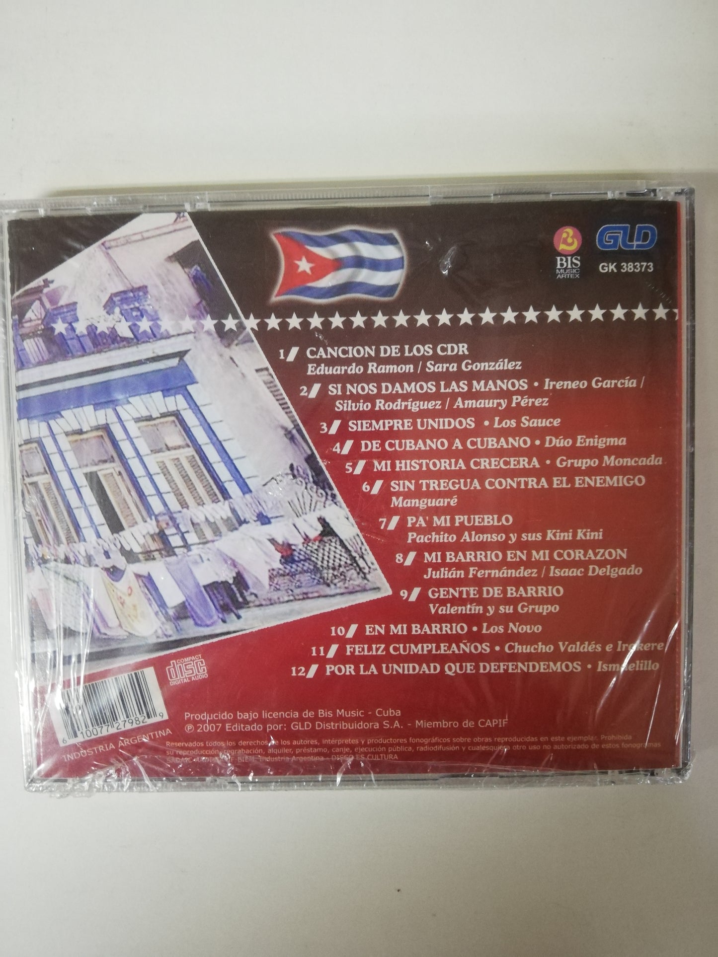 CD CANCIONES DE BARRIO-CUBA - VARIOS INTÉRPRETES