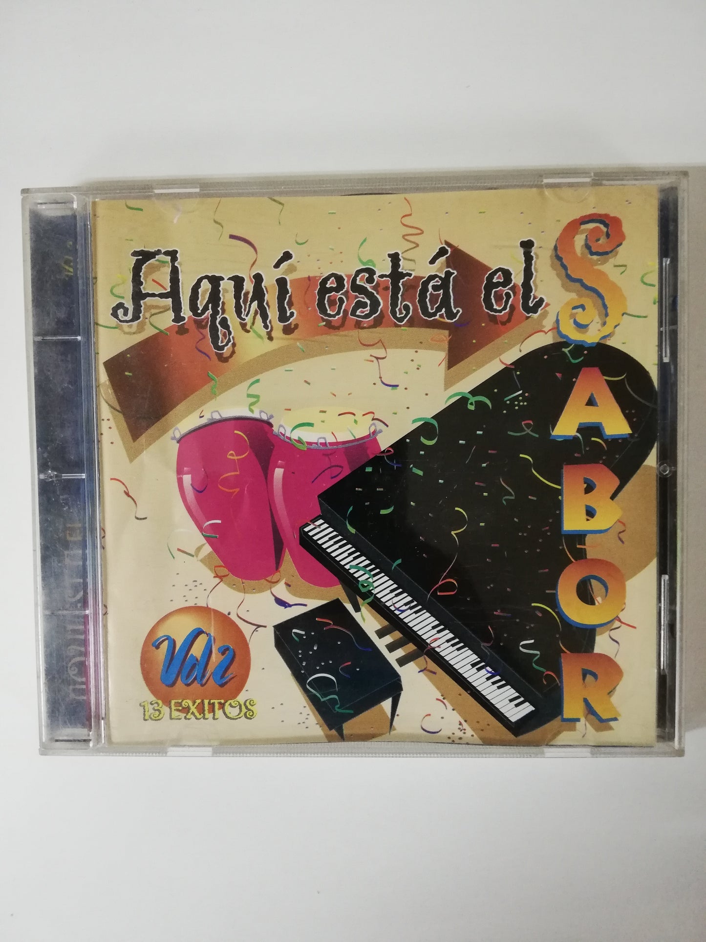 CD AQUÍ ESTA EL SABOR VOL. 2 - VARIOS INTÉRPRETES