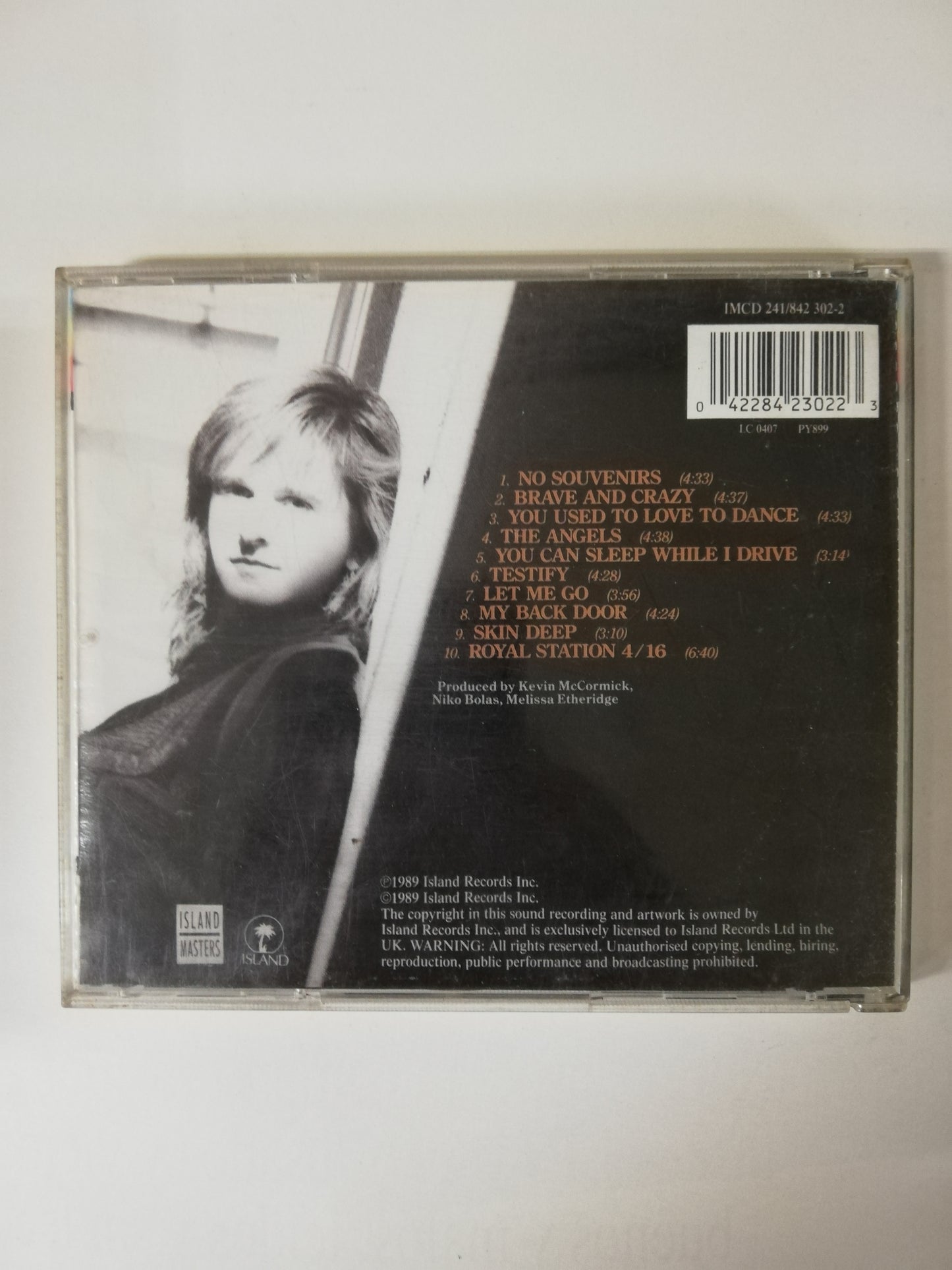 CD MELISSA ETHERIDGE - BRAVE AND CRAZY