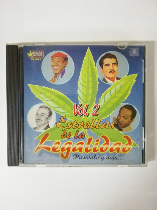 CD ESTRELLAS DE LA LEGALIDAD VOL. 2 - PRÉNDALO Y OIGA...