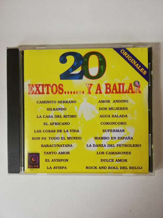 CD 20 EXITOS......Y A BAILAR - VARIOS INTÉRPRETES