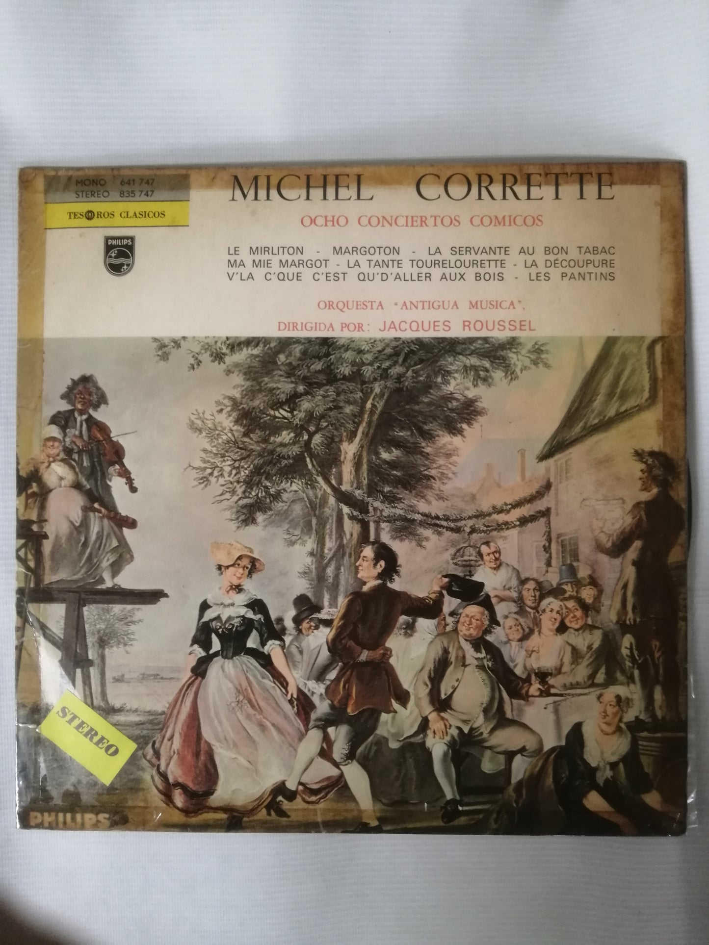 LP MICHEL CORRETTE - OCHO CONCIERTOS CÓMICOS - ORQUESTA "ANTIGUA MÚSICA"