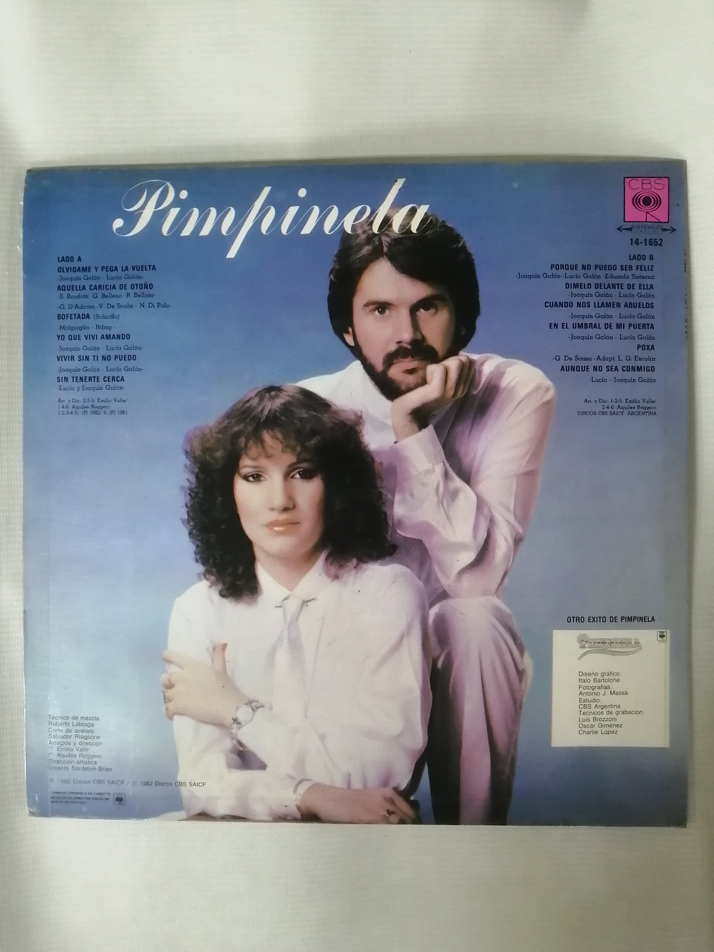 LP PIMPINELA - PIMPINELA