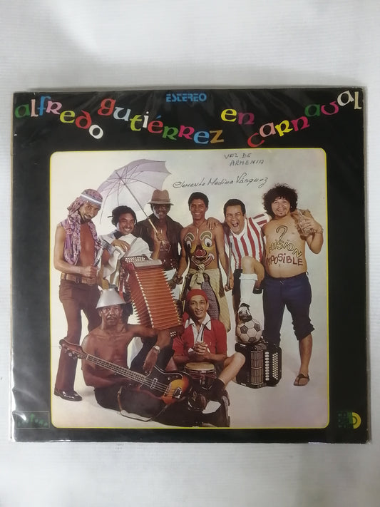 LP ALFREDO GUTIERREZ - ALFREDO GUTIERREZ EN CARNAVAL