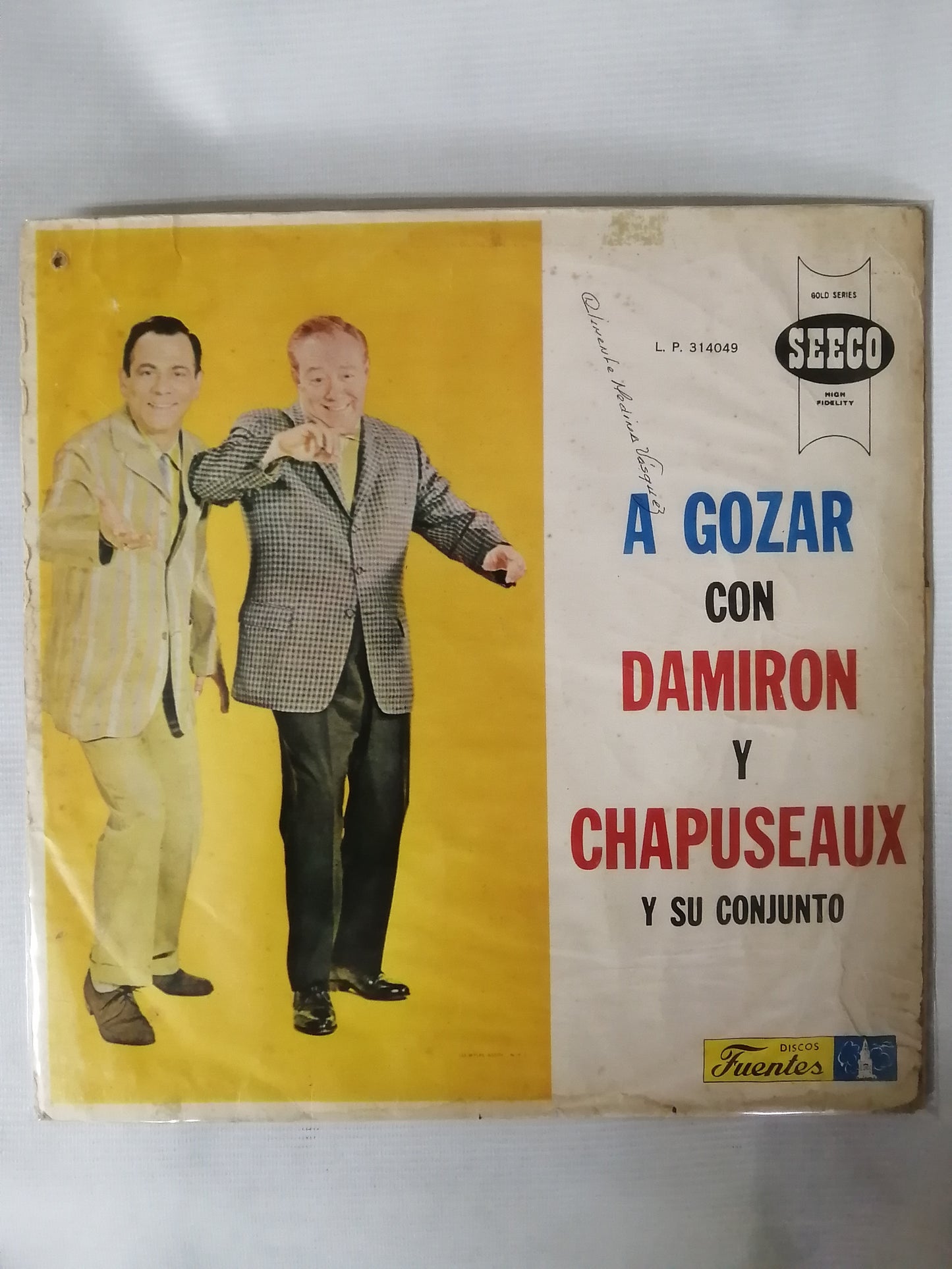 LP DAMIRON Y CHAPUSEAUX - A GOZAR CON DAMIRON Y CHAPUSEAUX