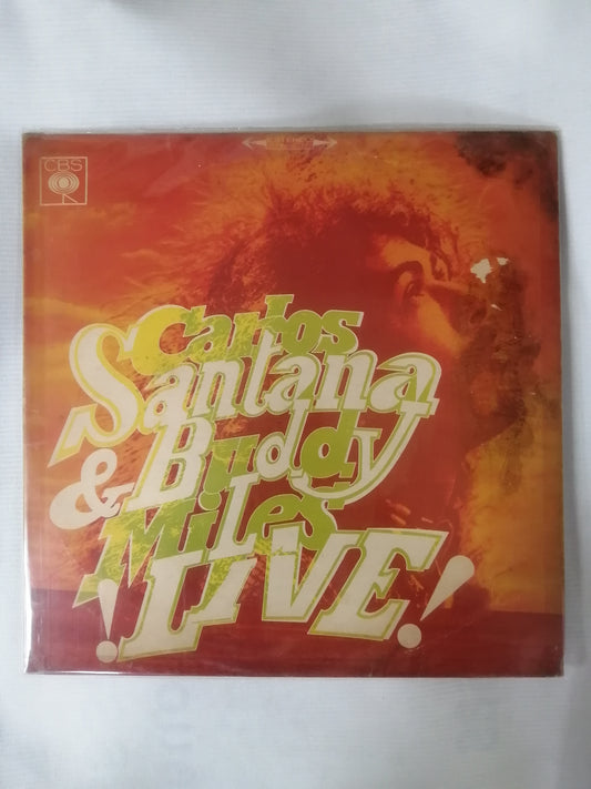 LP CARLOS SANTANA & BUDDY MILES - LIVE!