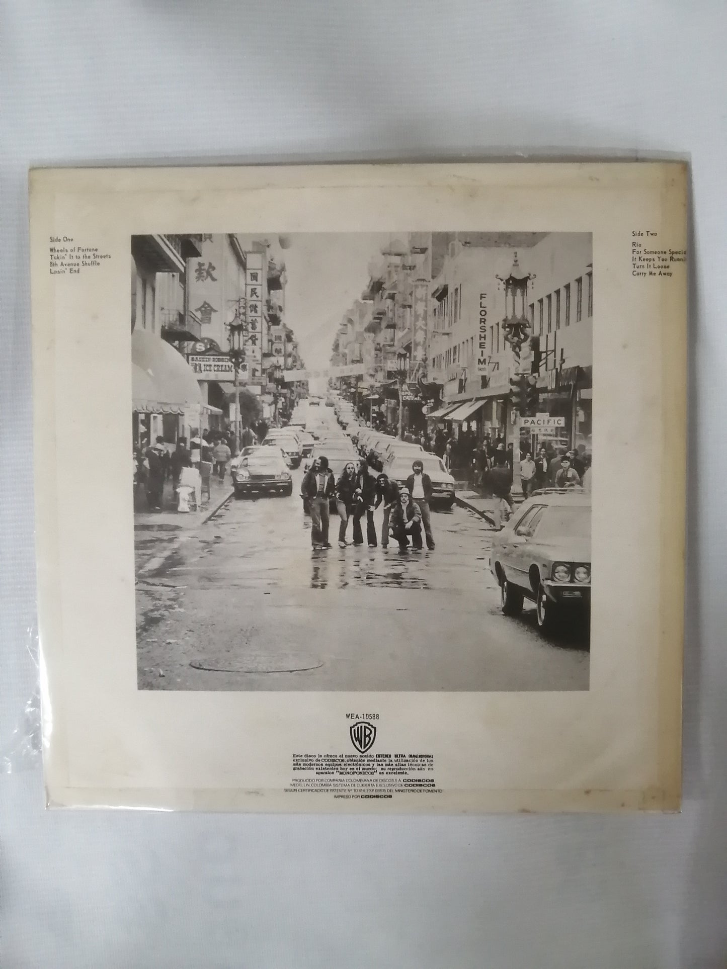 LP THE DOOBIE BROTHERS - TAKIN´ IT TO THE STREET