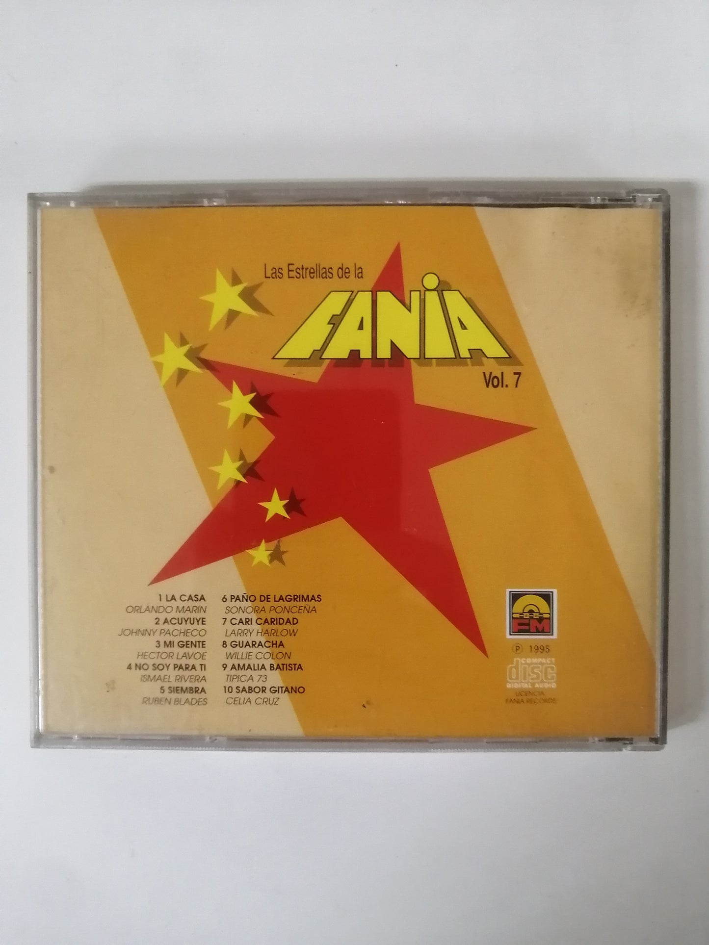 CD FANIA ALL STARS - LAS ESTRELLAS DE LA FANIA VOL. 7