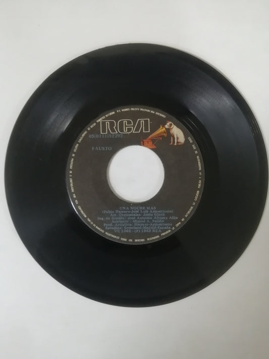 VINILO FAUSTO - UNA NOCHE MAS / LIBRE