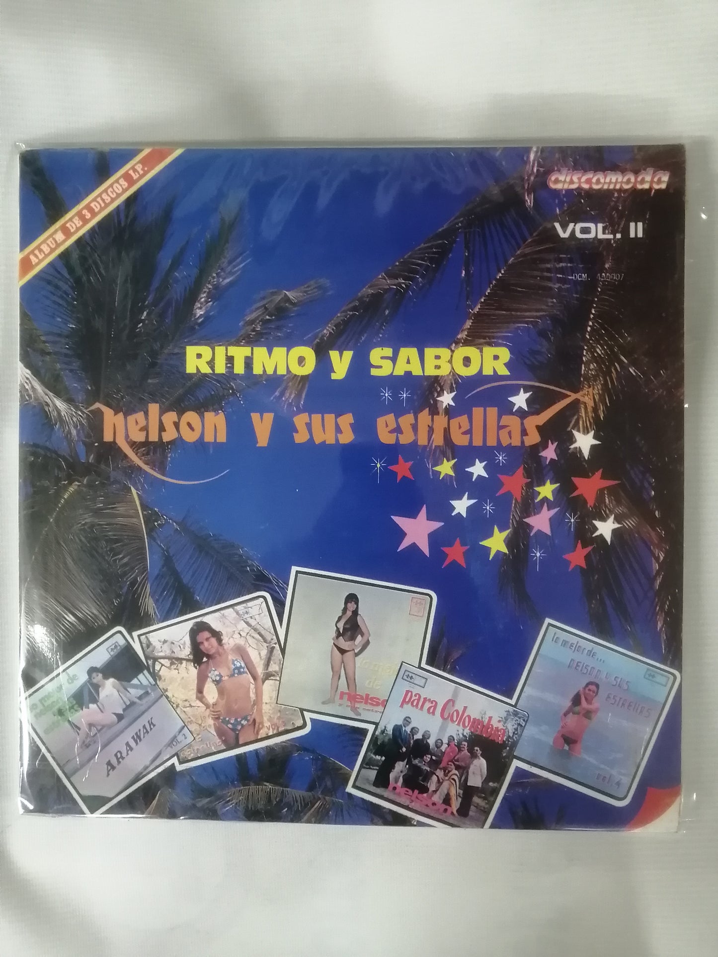 LP NELSON Y SUS ESTRELLAS - RITMO Y SABOR VOL. II - VINYL X 3