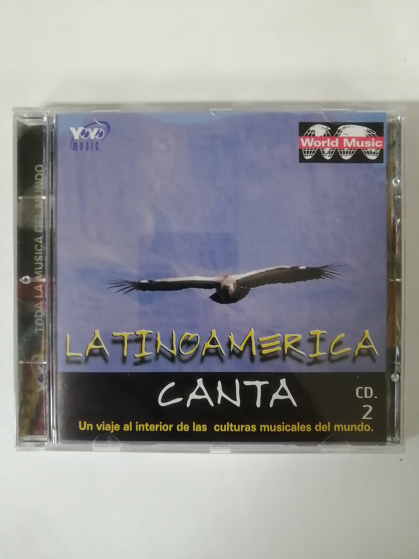 CD LATINOAMERICA CANTA - BOX SET X 2CD