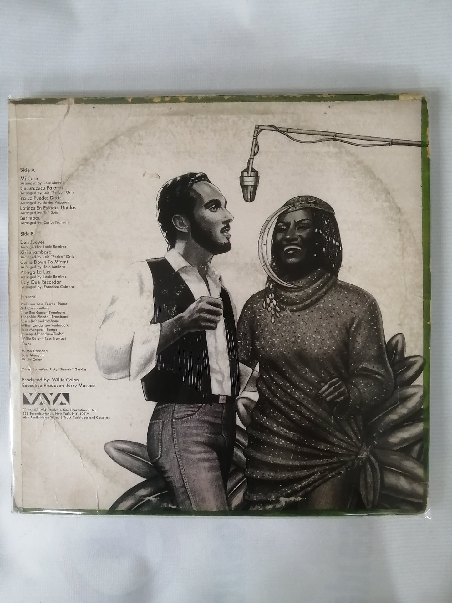 LP CELIA CRUZ / WILLIE COLÓN - CELIA Y WILLIE