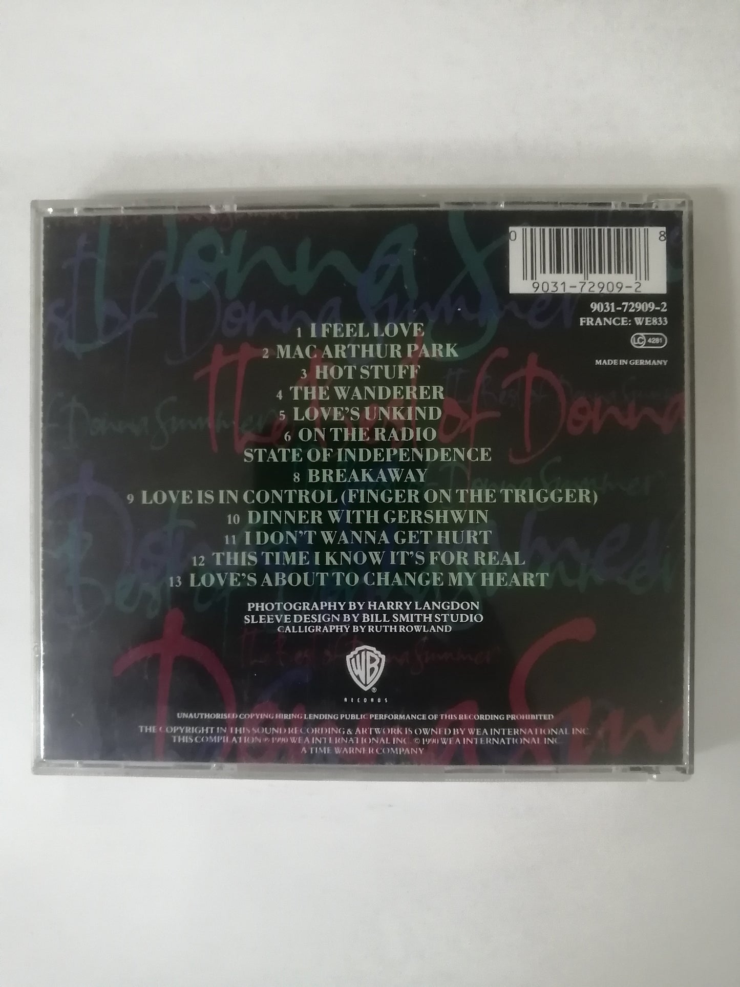 CD DONNA SUMMER - THE BEST OF DONNA SUMMER