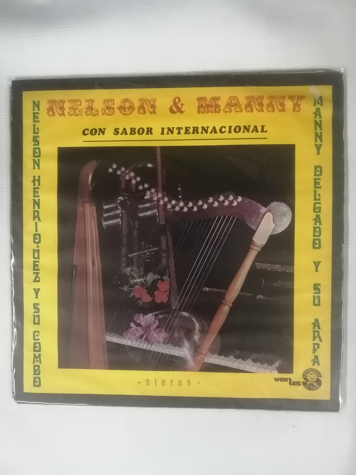 LP NELSON HENRIQUEZ Y SU COMBO / MANNY DELGADO Y SU ARPA - NELSON & MANNY CON SABOR INTERNACIONAL