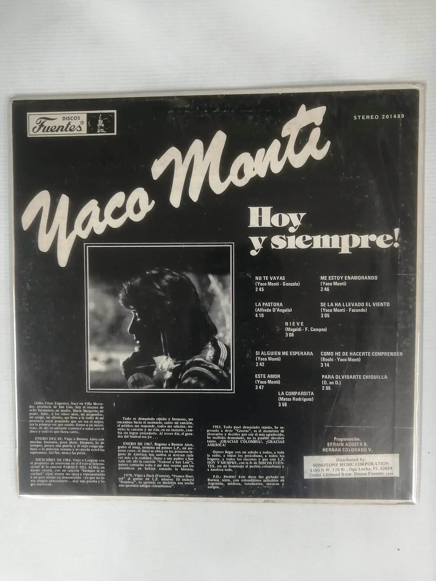 LP YACO MONTI - HOY Y SIEMPRE!