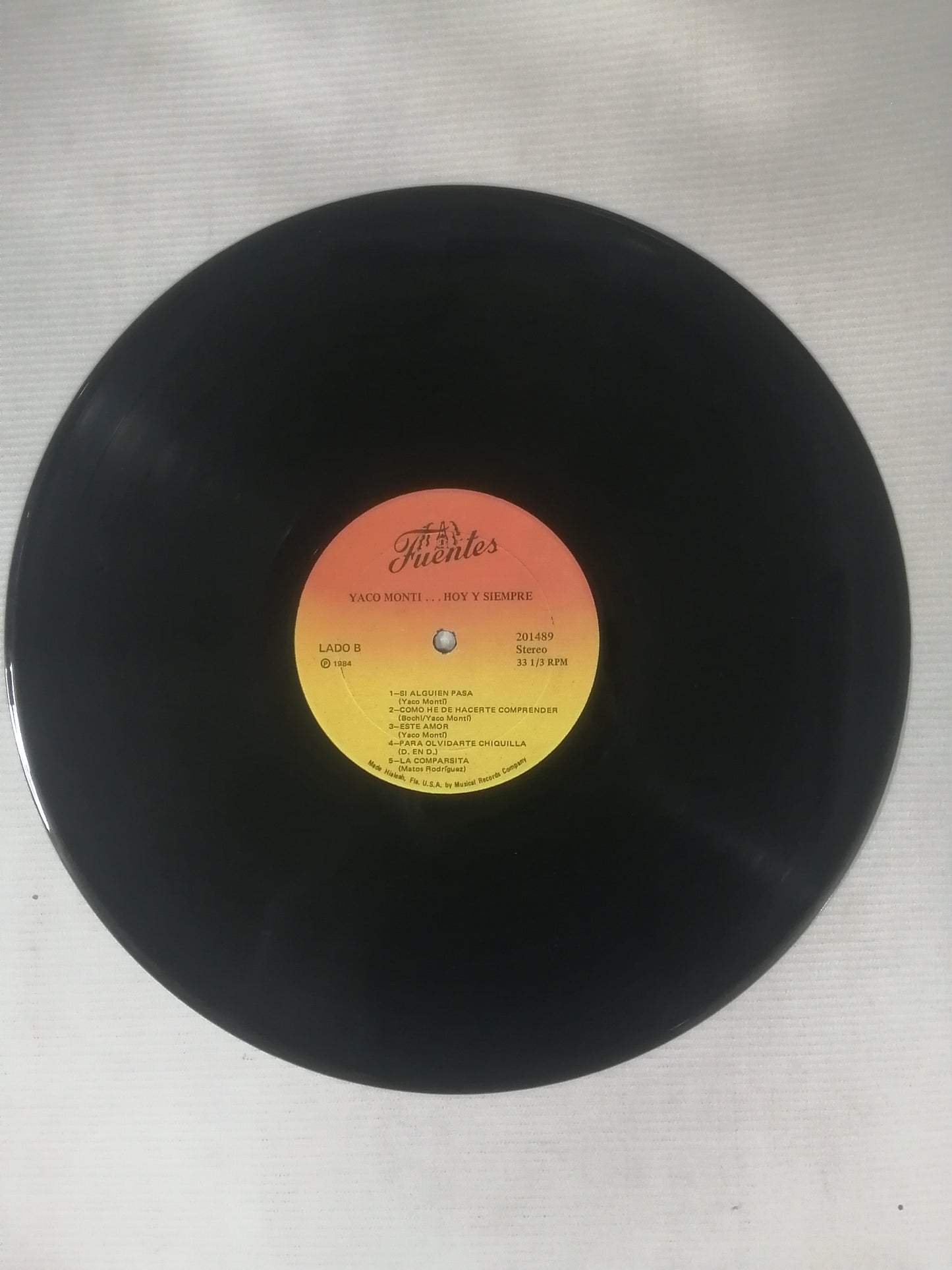 LP YACO MONTI - HOY Y SIEMPRE!
