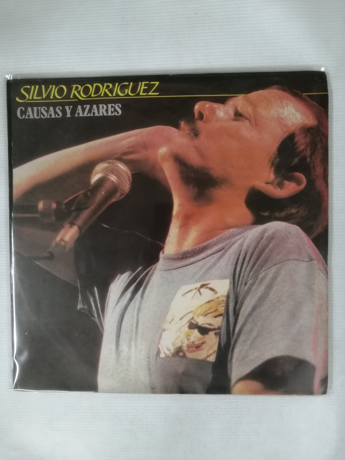 LP SILVIO RODRIGUEZ - CAUSAS Y AZARES - VINYL X 2