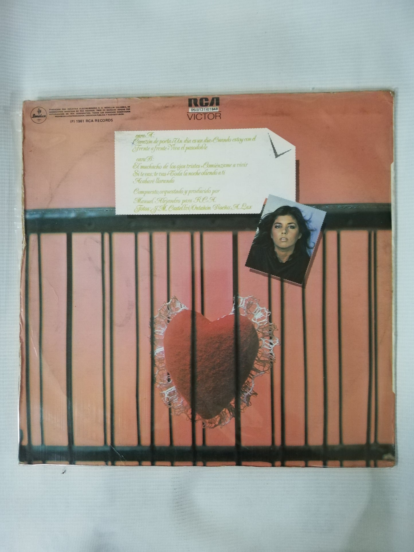 LP JEANETTE - CORAZÓN DE POETA