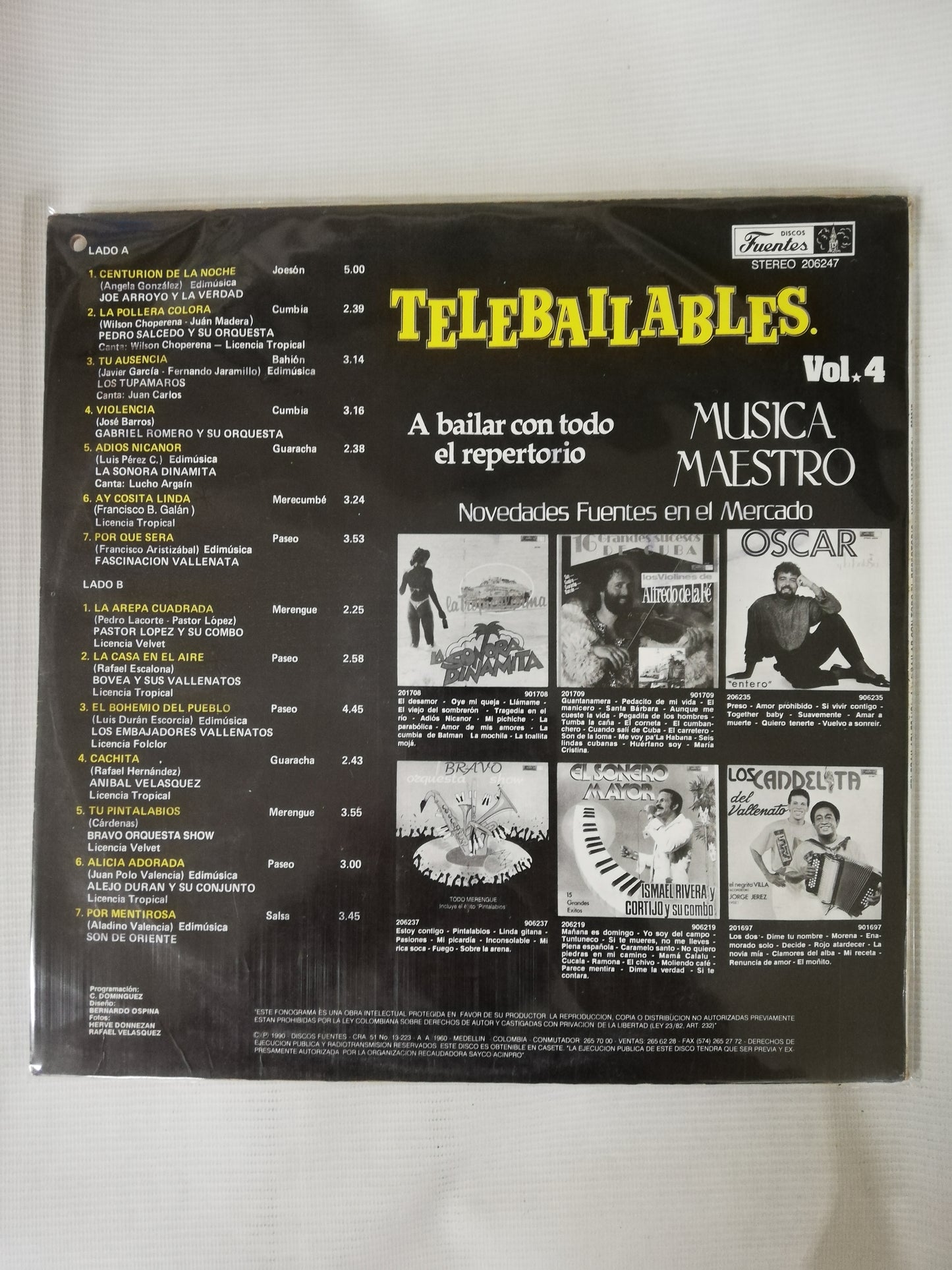 LP TELEBAILABLES - TELEBAILABLES VOL. 4