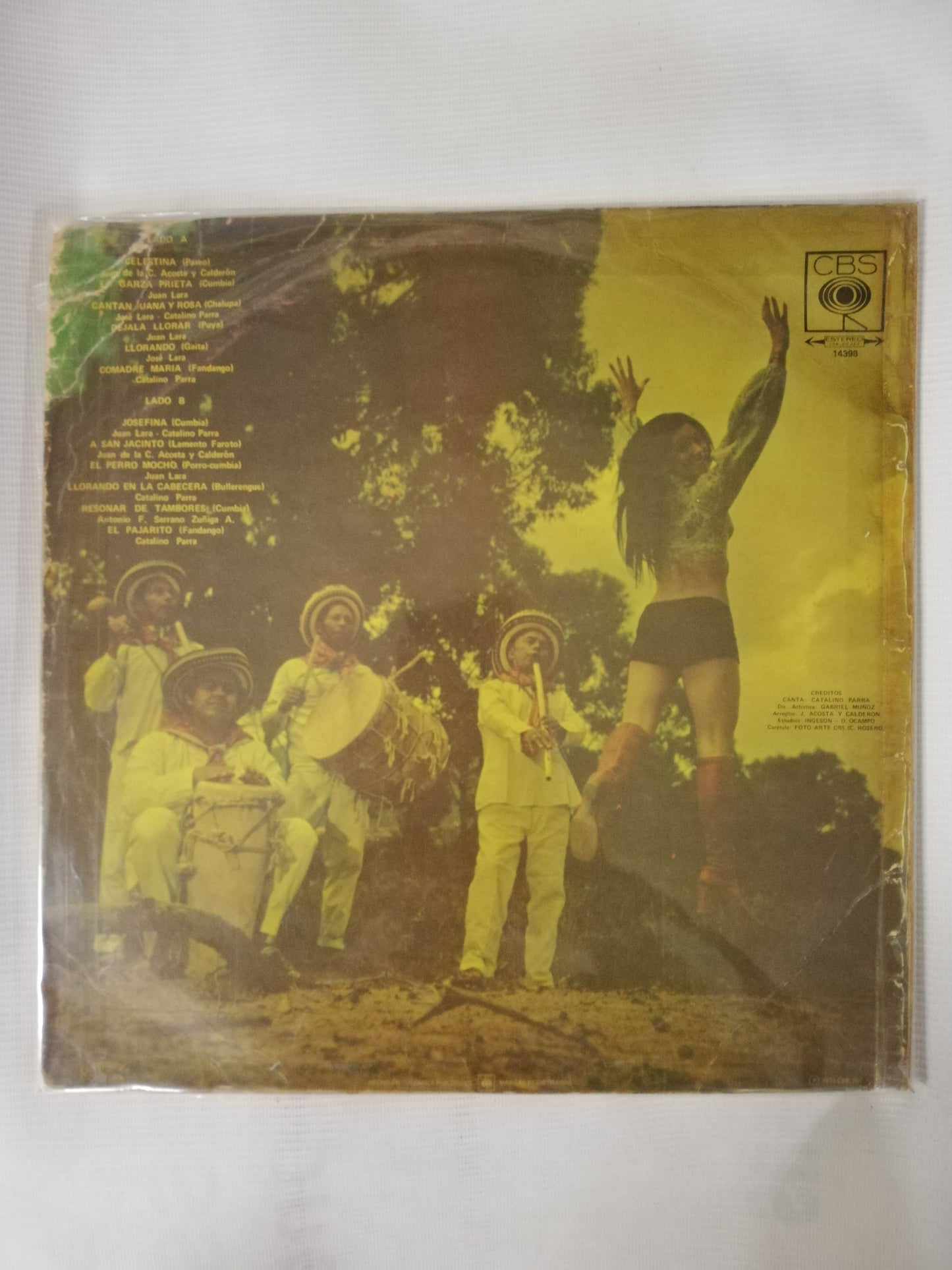 LP LOS GAITEROS DE SAN JACINTO - CELESTINA EN SAN JACINTO