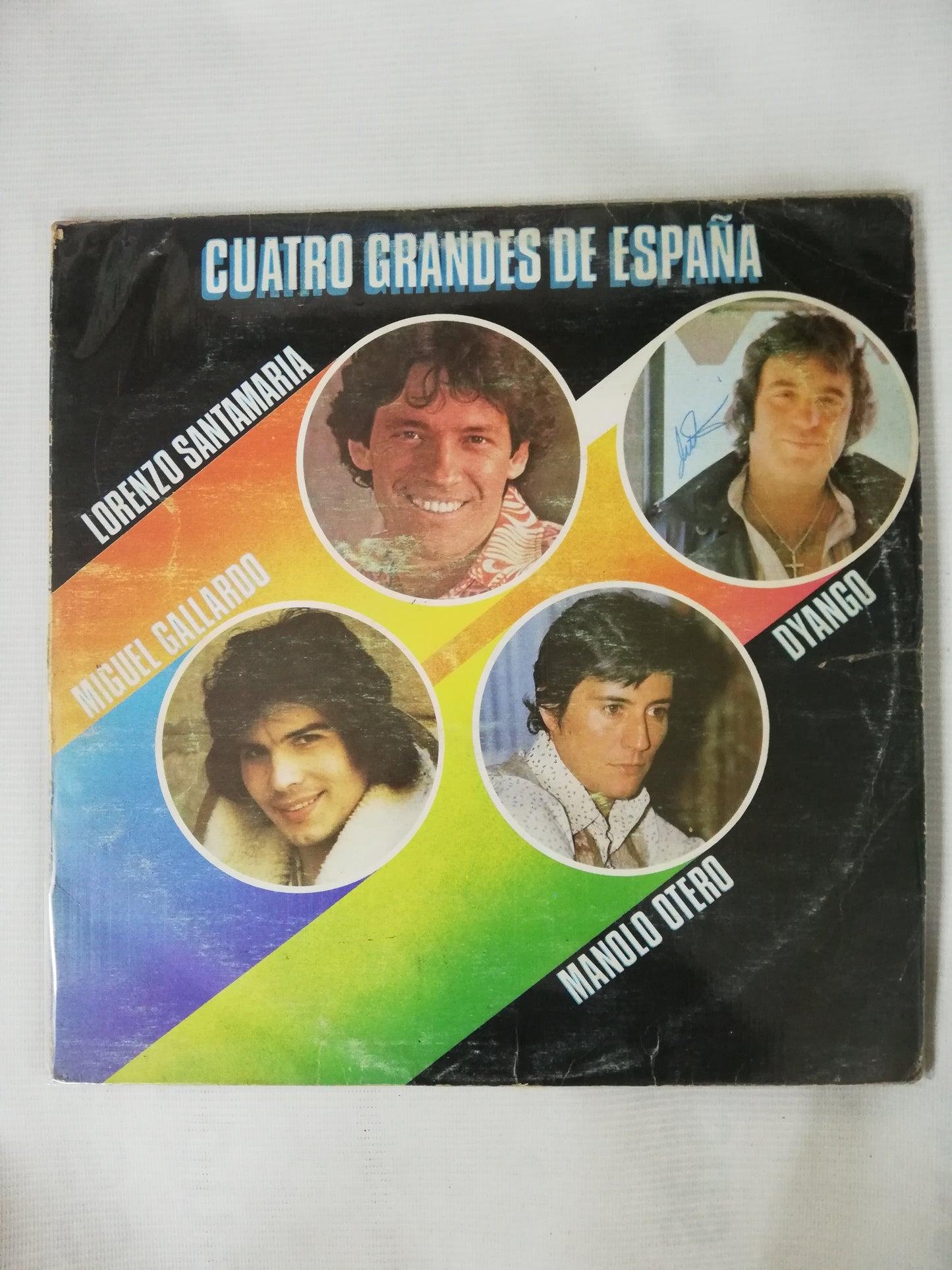 LP LORENZO SANTAMARIA - MIGUEL GALLARDO - DYANGO - MANOLO OTERO - CUATRO GRANDES DE ESPAÑA